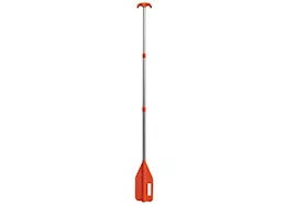 Airhead Telescoping Paddle with Boat Hook - Orange,  Adjustable from 25.5 in. to 72 in.